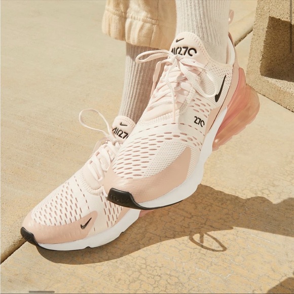 Nike 270 Womens Air Max 27 Black White And Pink Nike Air Max 270